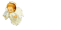 Gif animé bonjour ange